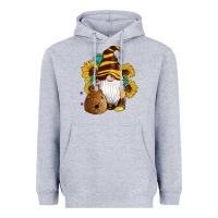 Heather Grey western bee gnomes beehive honey sunflowers gemstone Heavyweight Hoodie - Artiststas