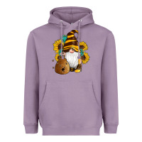Lavender western bee gnomes beehive honey sunflowers gemstone Heavyweight Hoodie - Artiststas