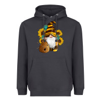 Smoke western bee gnomes beehive honey sunflowers gemstone Heavyweight Hoodie - Artiststas