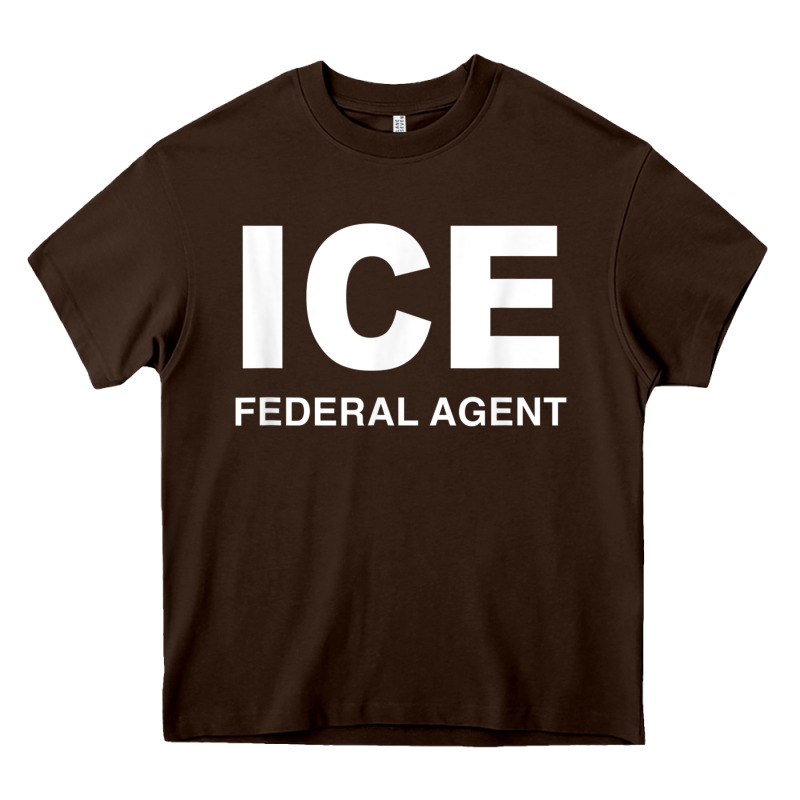 Ice Federal Agent Halloween Costume Police Immigration Shirt Heavy Core Tee by minhPixels | Teevron