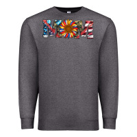 Charcoal Heather mom with sunflower Premium Sweatshirt - Artiststas