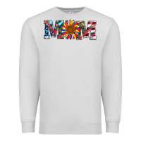 Dove Grey mom with sunflower Premium Sweatshirt - Artiststas