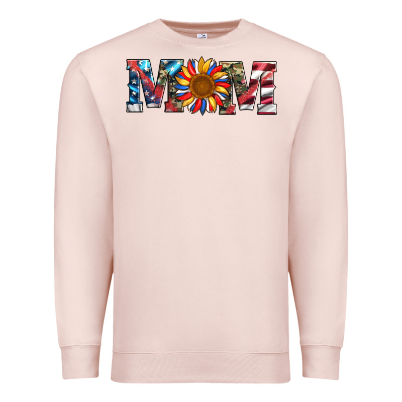 Mom With Sunflower Premium Sweatshirt by Artiststas | Teevron
