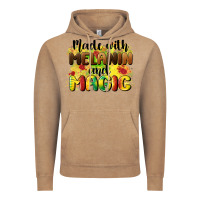 Vintage Coffee made with melanin and magic Vintage Hoodie - CowGirlArtShop