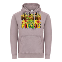 Vintage Zinc made with melanin and magic Vintage Hoodie - CowGirlArtShop