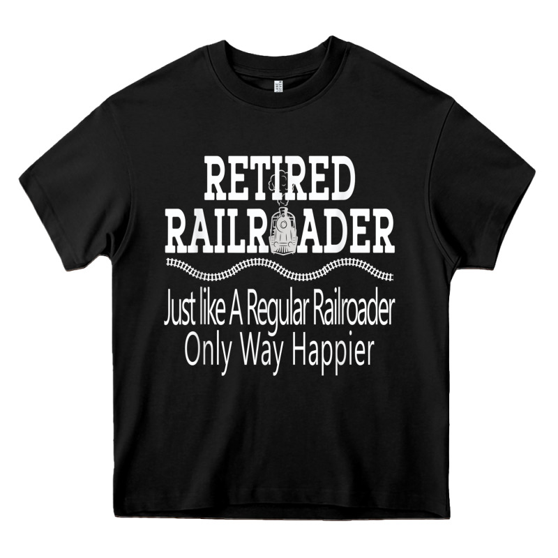 Mens Railroad Retirement Gifts For Men Heavy Core Tee by minhPixels | Teevron
