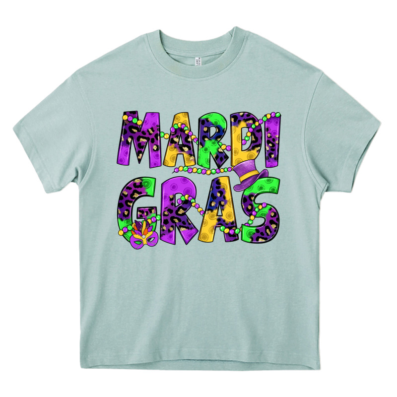 Mardi Gras Heavy Core Tee by JahusDesignShop | Teevron