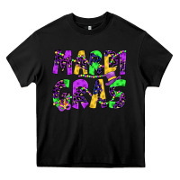 Black mardi gras Heavy Core Tee - JahusDesignShop