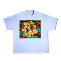 Grape Ice aztec tribal horse Urban Heavy Tee - TumblerDesignByShophia