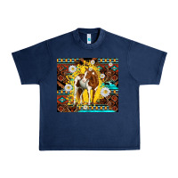 Navy aztec tribal horse Urban Heavy Tee - TumblerDesignByShophia