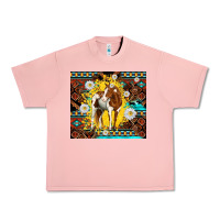 Salmon aztec tribal horse Urban Heavy Tee - TumblerDesignByShophia
