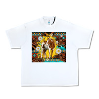 White aztec tribal horse Urban Heavy Tee - TumblerDesignByShophia