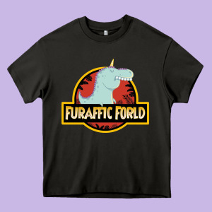 Furaffic Forld Heavy Core Tee Designed By Minhpixels