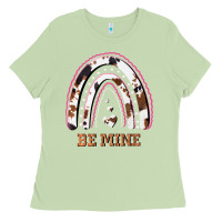 Matcha Valentines Day Rainbow, Valentines Day Rainbow Cowhide, Ladies Tee - Bettercallsaul