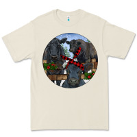 Bone Black Angus Family Premium Tee - RanaPortraitStore