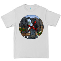 Dove Grey Black Angus Family Premium Tee - RanaPortraitStore