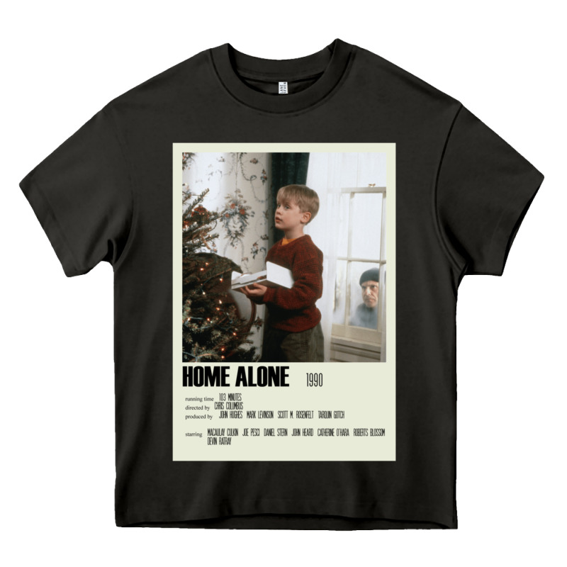 Home Alone Alternative Poster Art Movie Large (1) Classic . Heavy Core Tee by minhPixels | Teevron