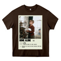 Chocolate Brown Home Alone Alternative Poster Art Movie Large (1) Classic . Heavy Core Tee - minhPixels