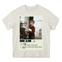 Cream Home Alone Alternative Poster Art Movie Large (1) Classic . Heavy Core Tee - minhPixels