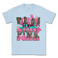 Dusty Blue warriors wear pink Classic Tee - NancyCooperArtShop