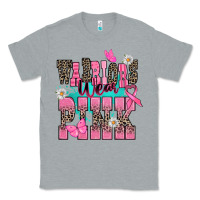 Heather Grey warriors wear pink Classic Tee - NancyCooperArtShop
