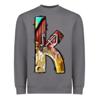Storm farm life alphabet lowercase letters k Heavyweight Sweatshirt - BundleAndBundleShop