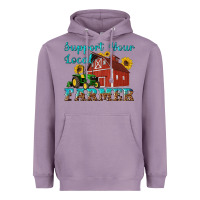 Lavender western support your local farmer Heavyweight Hoodie - Artiststas
