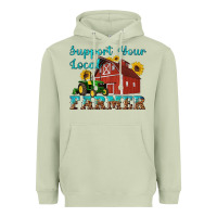 Matcha western support your local farmer Heavyweight Hoodie - Artiststas