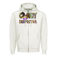 Candy Inspector Zipper Hoodie | Teevron