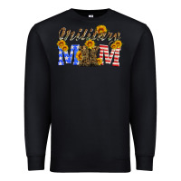Black military mom with soldier boots Premium Sweatshirt - Artiststas