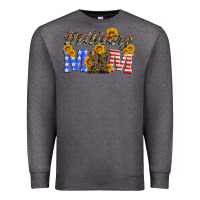 Charcoal Heather military mom with soldier boots Premium Sweatshirt - Artiststas