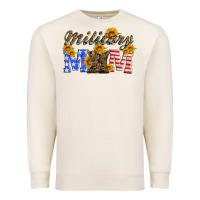 Sandshell military mom with soldier boots Premium Sweatshirt - Artiststas