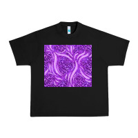 Black purple glitter with leopard pattern Urban Heavy Tee - TumblerDesignByShophia