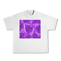 Lunar Rock purple glitter with leopard pattern Urban Heavy Tee - TumblerDesignByShophia