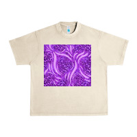Sandshell purple glitter with leopard pattern Urban Heavy Tee - TumblerDesignByShophia