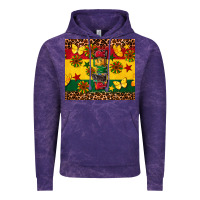 Cloud Purple power juneteenth Vintage Hoodie - CowGirlArtShop