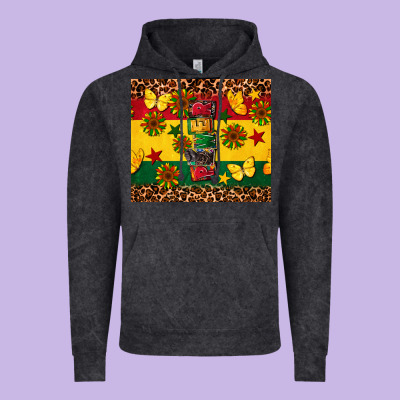 Power Juneteenth Vintage Hoodie Designed By Cowgirlartshop