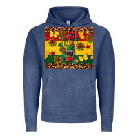 Vintage Denim power juneteenth Vintage Hoodie - CowGirlArtShop
