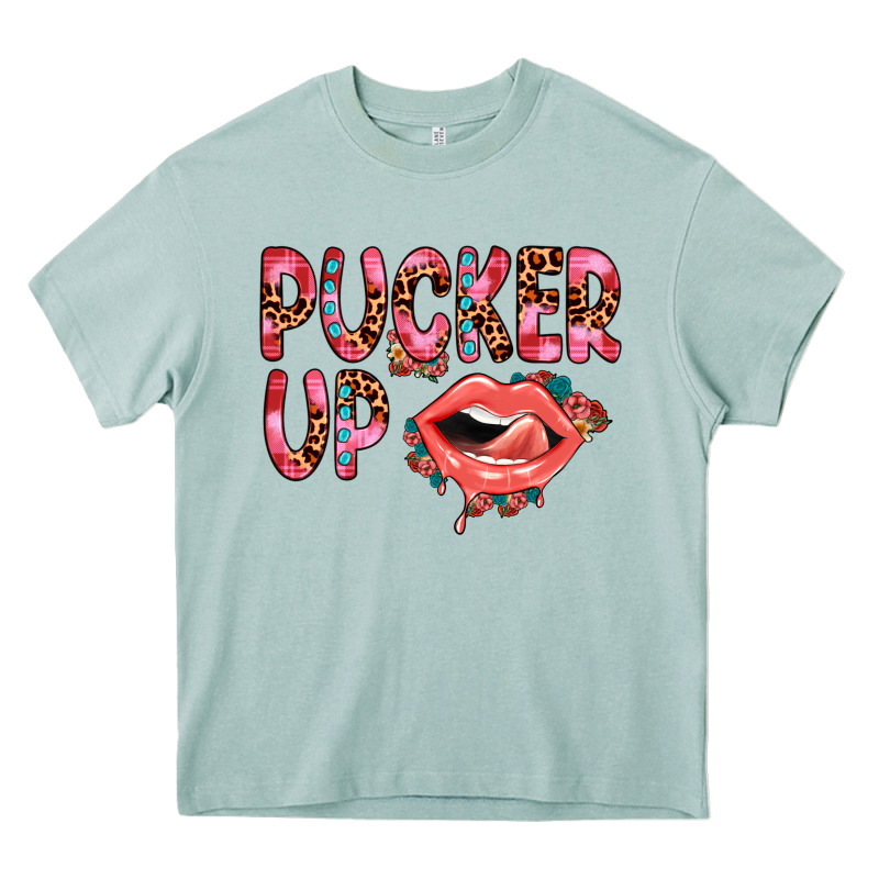 Pucker Up Heavy Core Tee by JahusDesignShop | Teevron