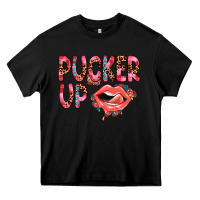 Black pucker up Heavy Core Tee - JahusDesignShop