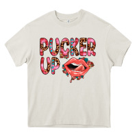 Cream pucker up Heavy Core Tee - JahusDesignShop