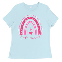 Baby Blue Valentines Day Rainbow Ladies Tee - Bettercallsaul
