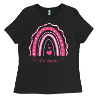 Black Valentines Day Rainbow Ladies Tee - Bettercallsaul