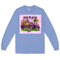 Colony Blue Mardi Gras with gnomies tumbler Long Sleeve Tee - HowdyJamesFarm