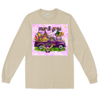 Mushroom Mardi Gras with gnomies tumbler Long Sleeve Tee - HowdyJamesFarm