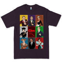 Plum Clue Movie Premium Tee - minhPixels