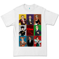 White Clue Movie Premium Tee - minhPixels