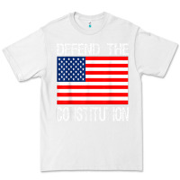 White Defend the Constitution US Political Protest Tee Premium Tee - minhPixels