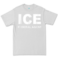 Dove Grey ICE Federal Agent Halloween Costume Police Immigration Shirt Premium Tee - minhPixels