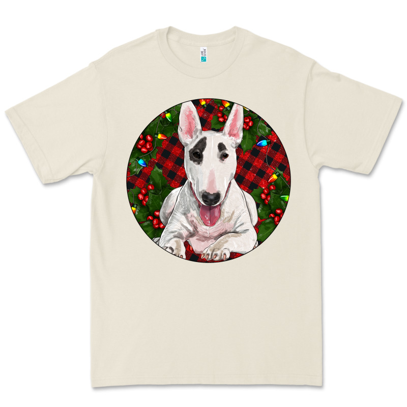 Christmas Bull Terrier Premium Tee by RanaPortraitStore | Teevron